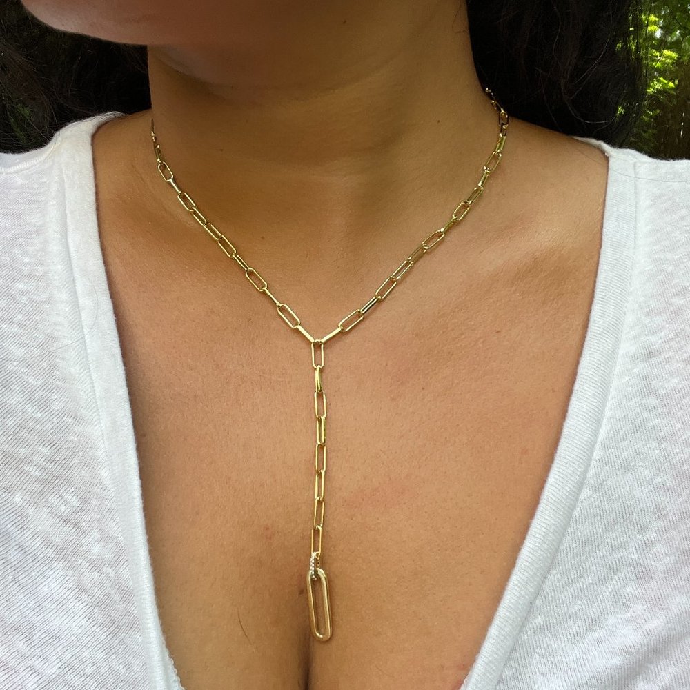 GORJANA Parker Shimmer Lariat Necklace